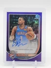 DILLON JONES 2025-26 BOWMAN CHROME AUTOGRAPH PURPLE REFRACTOR /250 THUNDER Q0208
