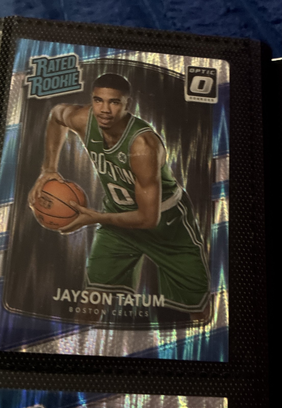 2017-18 Panini Donruss Optic - Rated Rookie Jayson Tatum #198 Shock (RC)