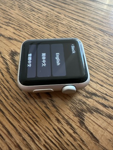Apple Watch Series 1 Silver Aluminum Case 38mm - Clean Glass A1802 - Photo 2 sur 10