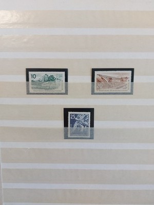 DDR Kohlebergbau 1957 Mi. 569-571 postfrisch