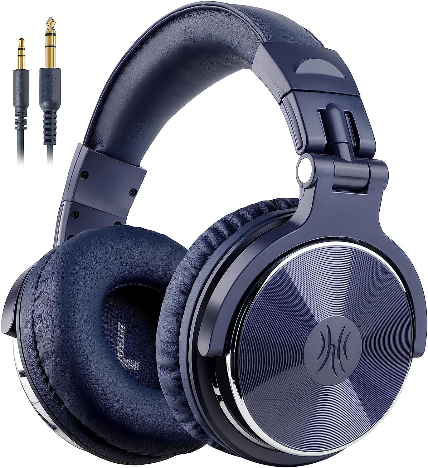 Wired Over Ear Headphones Studio Monitor & Mixing Stereo Headsets with 50mm