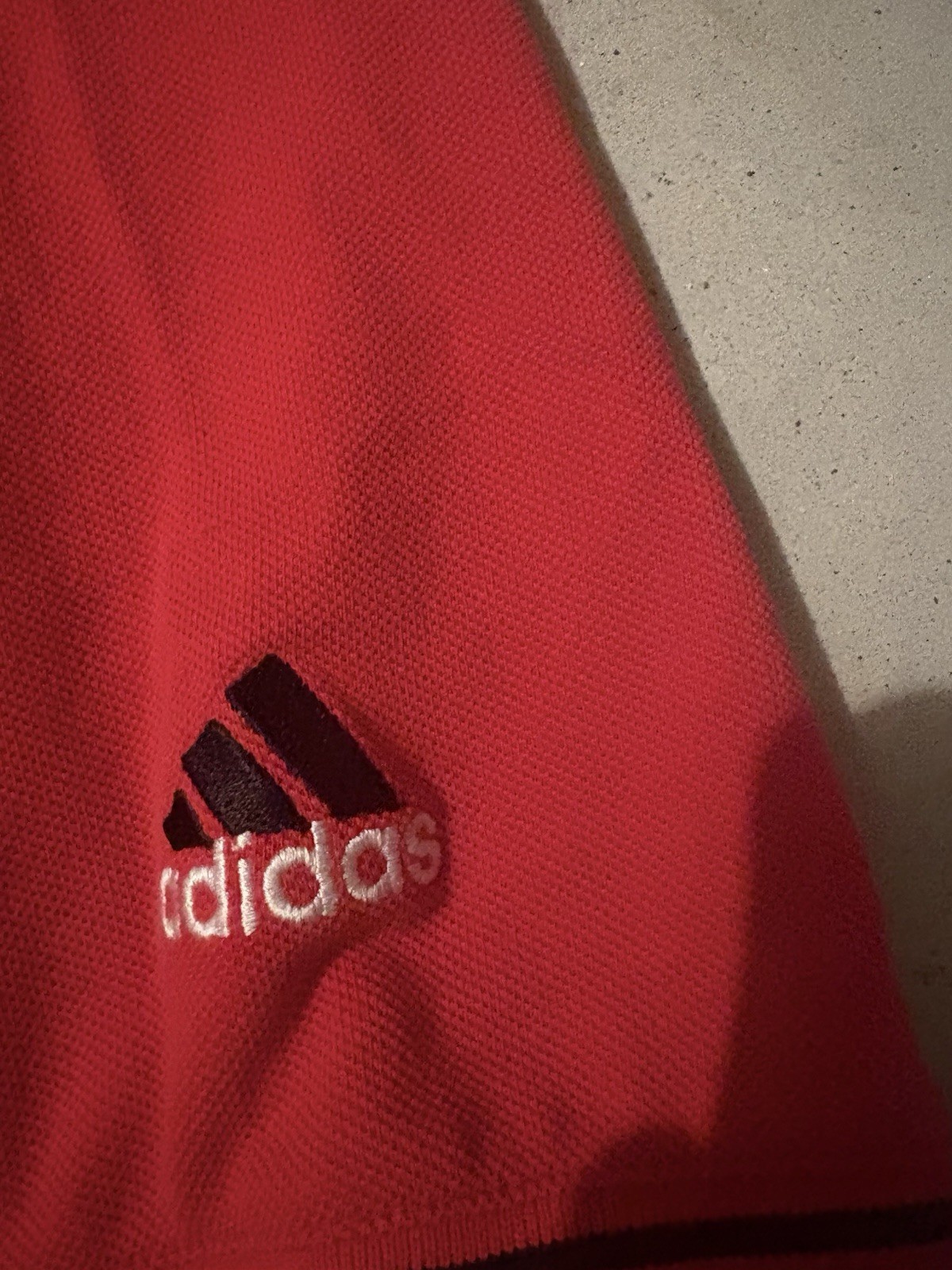  Vintage Adidas Nebraska Cornhuskers Men's NCAA Fan Polo Shirt M Red College  thumbnail 4