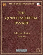 THE QUINTESSENTIAL DWARF (DUNGEONS & DRAGONS D20 3.0 By Sam Witt **BRAND NEW**