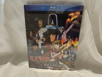 BRAND NEW Lupin the 3rd Third 7 Seven Days Rhapsody Blu-Ray English Sub Special