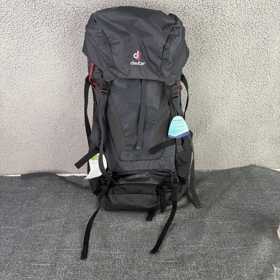 Deuter Futura Vario 45+10 SL Backpack Womens Black Granite Hiking Trekking NEW