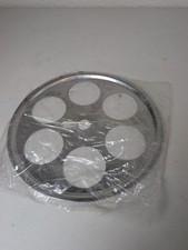 SALADMASTER Poached Eggs Benedict Stainless Steel Cup Holder 10" Tray New?
