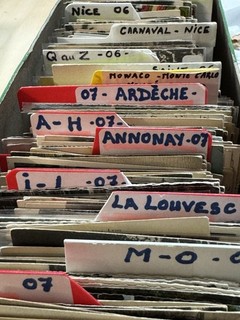 Lot CPA 1500 cartes postales Anciennes Voyagé CPA SM Département 2 À 7 Ardèche