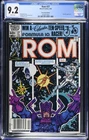 Rom #27 CGC 9.2 White Pages 1982 Marvel Comics Newsstand