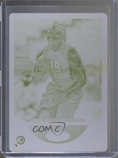 2016 Certified Rookies Printing Plate Yellow 1/1 Keith Marshall #192 1p5