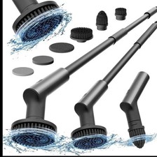 HOTO Cordless Spin Scrubber: 2.5 N-M Torque, Six Brush Heads, IPX7 Rated