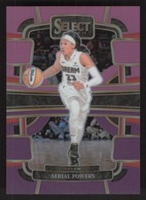 2024 Panini Select WNBA #70 Aerial Powers Prizms Pink and Purple #/99