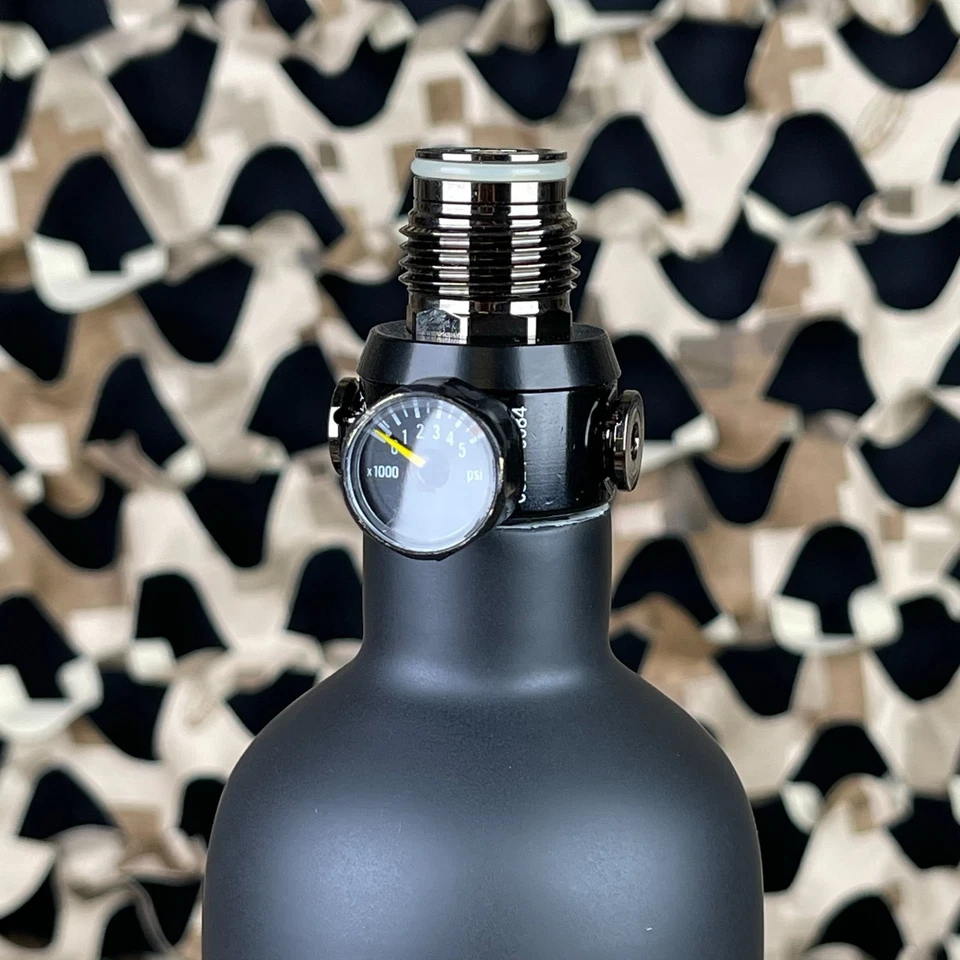 NEW Sicariis AER Tank w/ Hero 2 Regulator - 26/4500 - Matte Black - Image 2 of 3