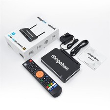 New 2026 Magabox MG5 Plus 8k UHD Media Box 4GB + 64GB Voice Command Remote