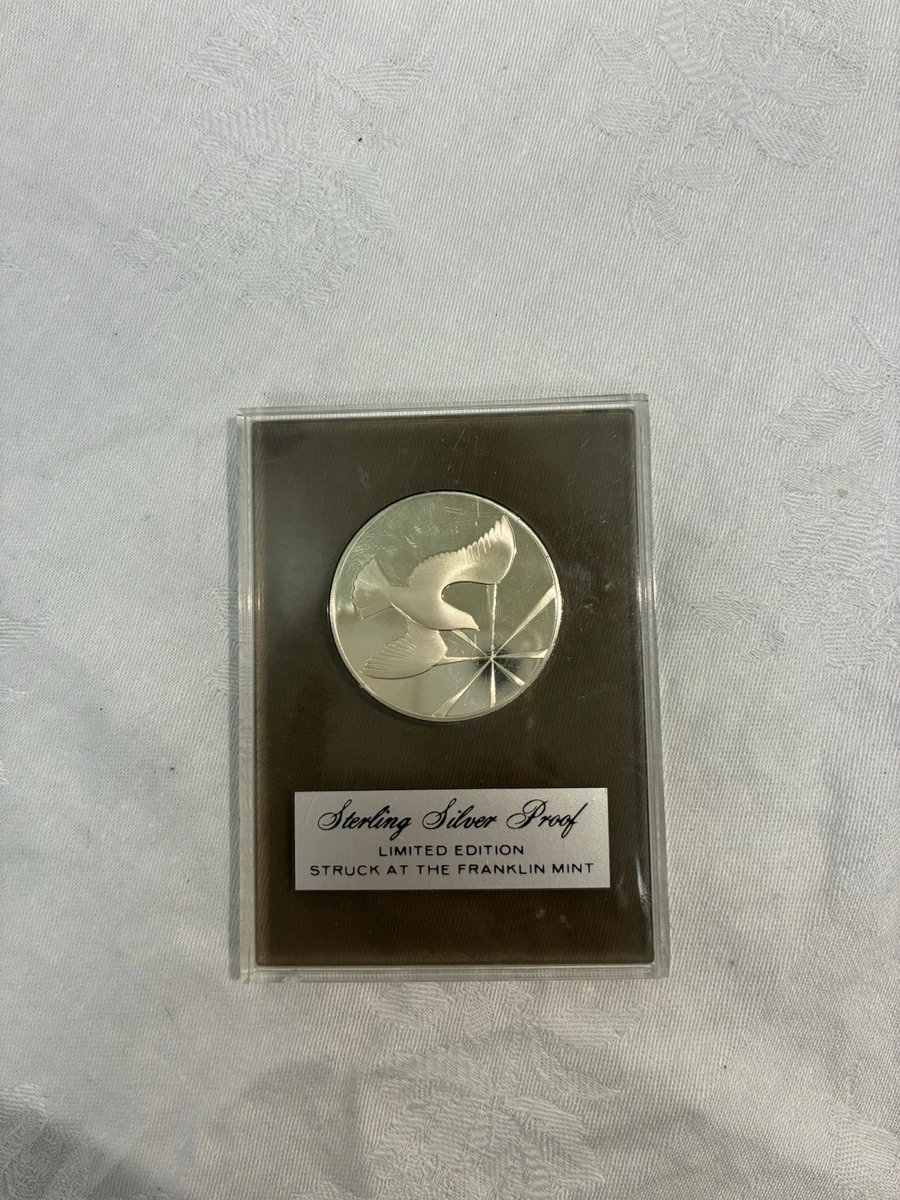 イギリス アンティーク スポーツ シルバー メダル STERLING Franklin Mint Sterling Silver Medals In Numismatic Medals for sale