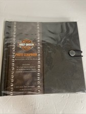 Harley Davidson Great Rides Photo Scrapbook 52 4x6 26 Scrapbook Pages Brand New