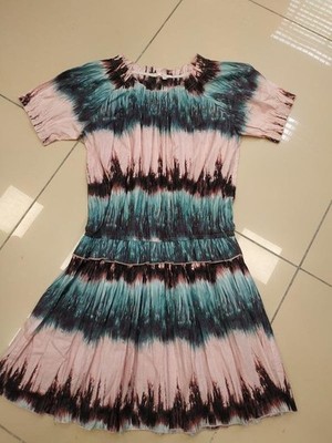Women Kenzo Dress Pink Silk 38 / M / 46