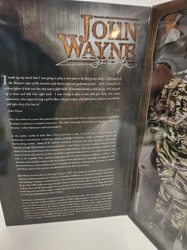 John Wayne as an Army Special Forces Colonel. Sealed, Unopened. - Picture 9 of 16