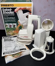 VTG Presto 02910 SaladShooter Electric Slicer Shredder WORKS GREAT 1990 w Box