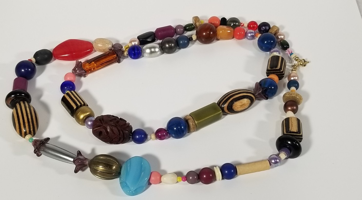 Carol Dauplaise statement layering multi bead ecl… - image 1