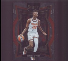 2025 Panini Select WNBA - Concourse Saniya Rivers #52 (RC)