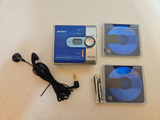 Sony MZ-N420D Psyc Net MD Walkman Digital Music Player With Mini Discs  Earbuds