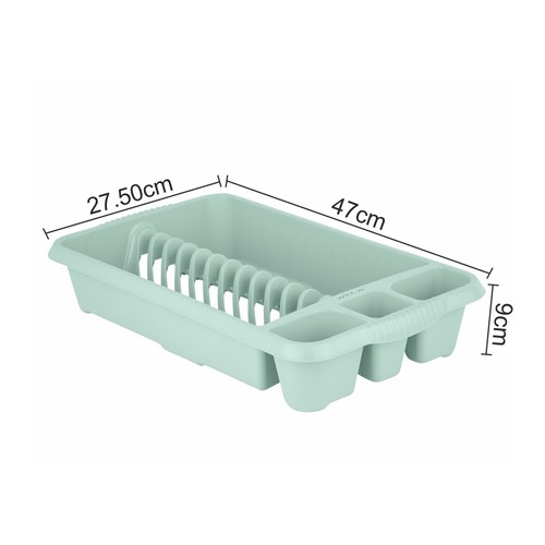 Plastic Dish Drainer Kitchen Sink Utensil Organiser Cup Plates Rack Holder - UK - Picture 18 of 31