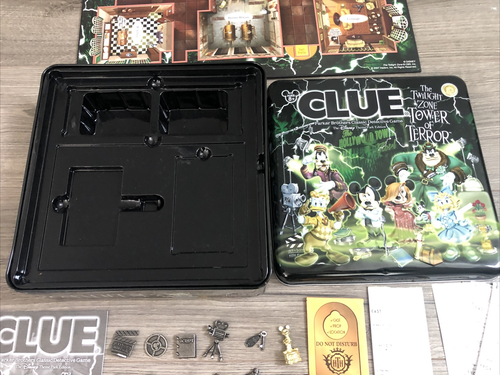 Disney Clue The Twilight Zone Tower Of Terror Brettspiel vollständig - Bild 5 von 12