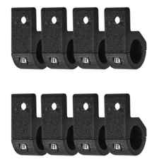 8Pcs 1"-2" Mount Bracket Clamp Holder For LED Light Bar Cage Tube Roll Bull ATV