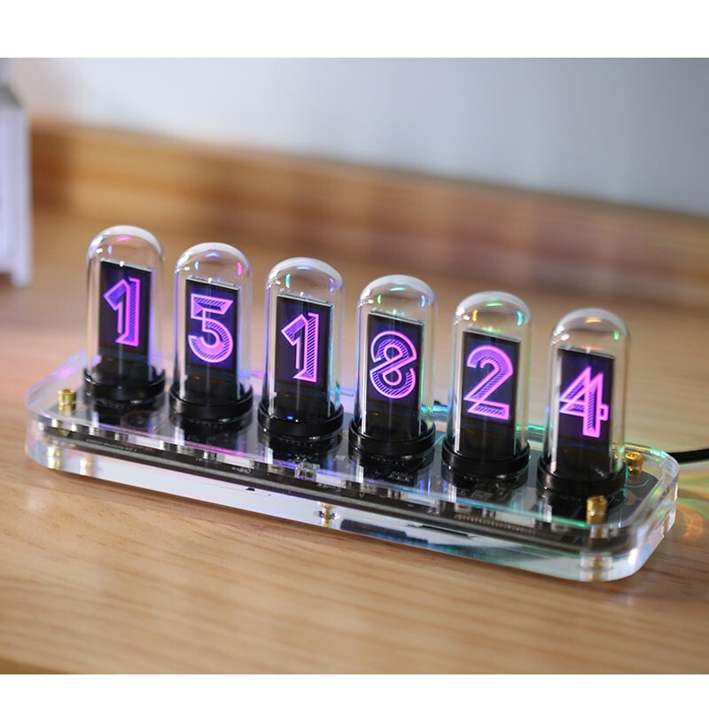 アンプ NovelLife tube NovelLife Tube Clock Nixie Tube Clock Kit Digital Calendar