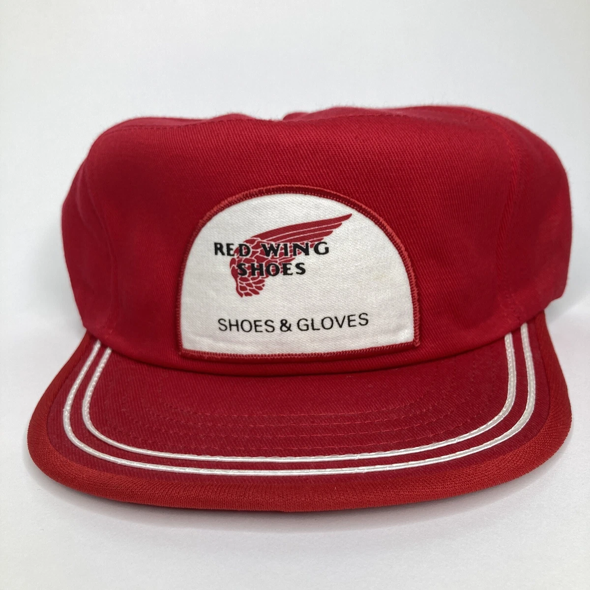 Red wing shoes trucker hat hotsell