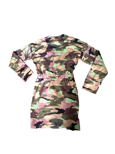 PE Nation Dress Size Small US 4 Precinct Long Sleeve Knee Length Camo Print - Picture 7 of 16