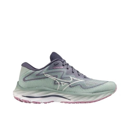 Uomo Donna Mizuno Wave Rider 27 Mesh Scarpe Da Corsa Professionali Traspiranti * - Foto 17 di 80