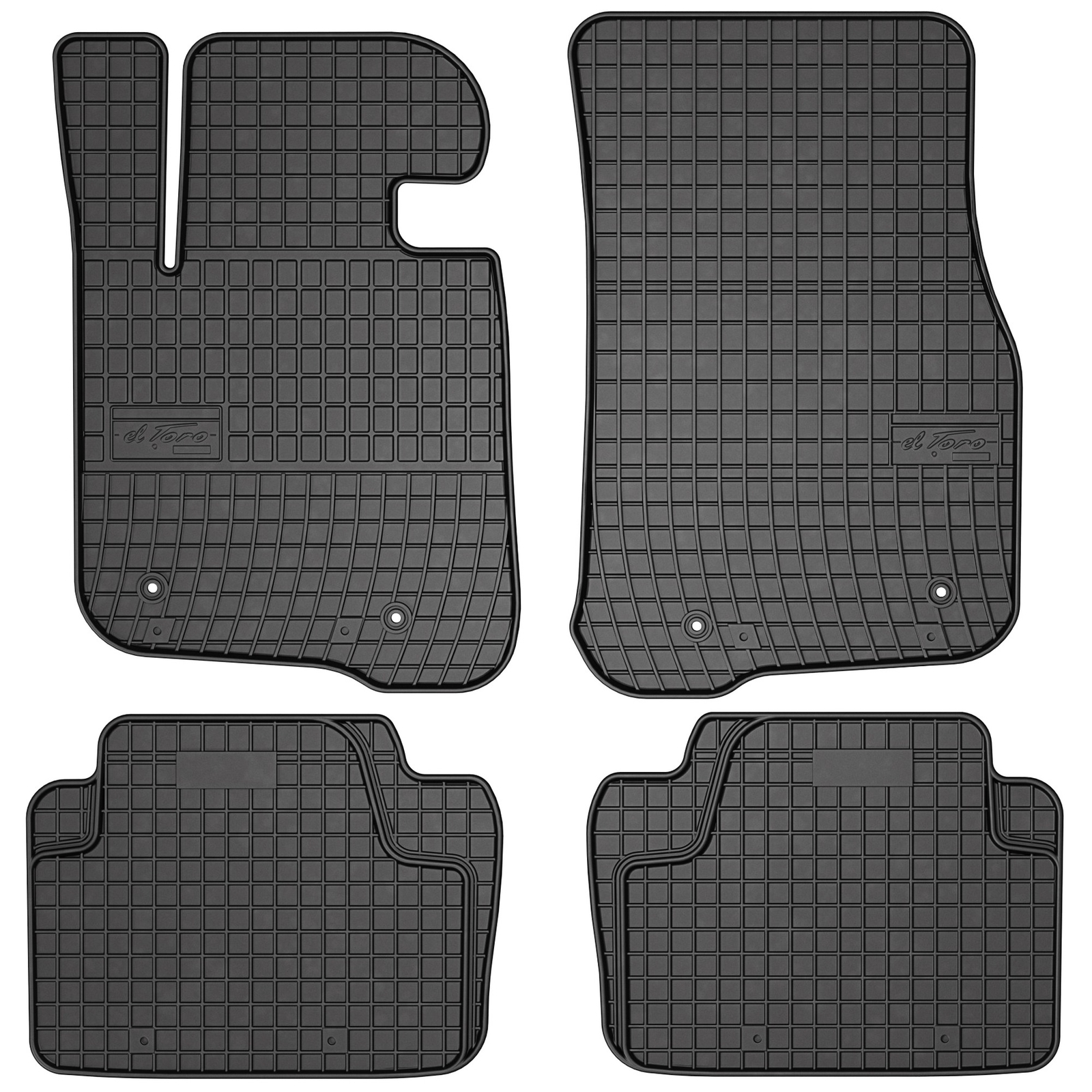 Tapis de sol Frogum El Toro étanche en caoutchouc anti-dérapant pour BMW F33