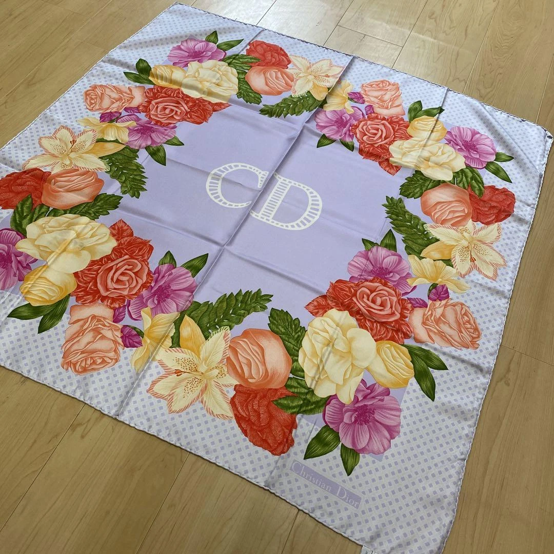 Christian Dior grande écharpe 87 cm 34