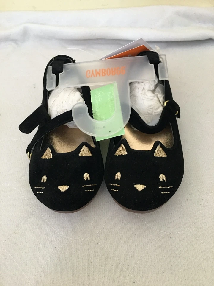 NWT GYMBOREE Catastic Kitty Shoes Flats cat Toddler Girls U pick Open eyes - Image 3 of 4