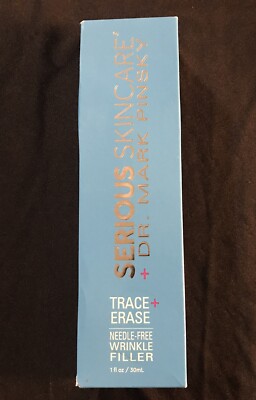 Serious Skincare + Dr. Mark Pinsky TRACE + ERASE Needle-Free Wrinkle Filler NIB