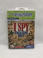 LEAPSTER LEAP FROG I SPY TREASURE HUNT LEARNING GAME 1ST-3RD 6-9