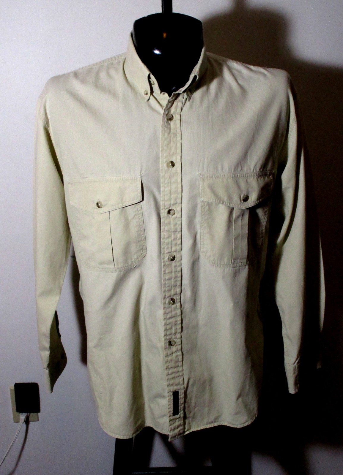 TIMBERLAND Tan Outdoor Adventure Shirt Men's Size M