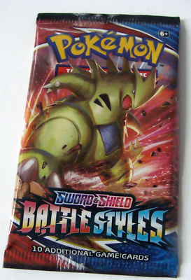 NEW SEALED 2021 Pokmon Sword & Shield Battle Styles Booster Pack - 10  cards 820650808197| eBay