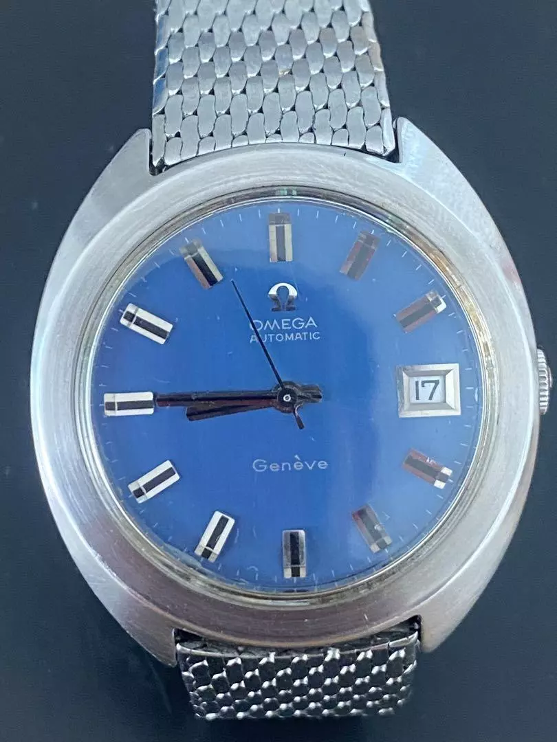 Omega Geneve Ref.166.721 Cal.565 Stainless Steel Date Automatic