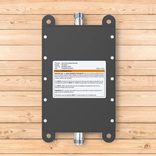 Répéteur d'extension amplificateur de signal de téléphone portable tous opérateurs amplificateur 5 500 pieds carrés - Photo 8 sur 10