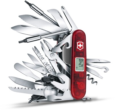 Swiss 🇨🇭 Army Knife Victorinox SwissChamp XAVT 1.6795.XAVT MINT
