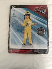 Children's Disney Pixar Cars 3 Cruz Costume Sz 3T-4T Unisex Hat, Pants, Top