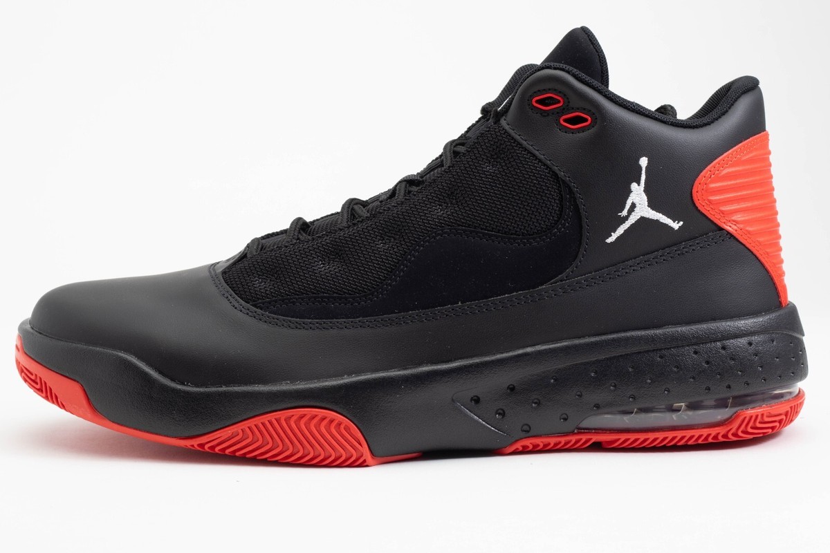 jordan aura max 2 black and red