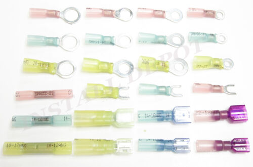 480 PCS - NEW 3M HEAT SHRINK WIRE CONNECTORS ASSORTMENT AUTOMOTIVE MARINE KIT + - Picture 3 of 5
