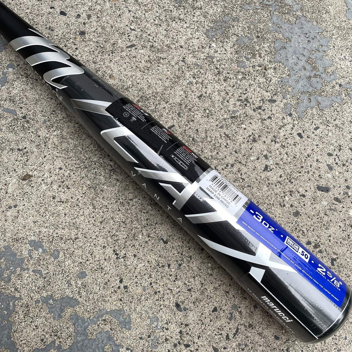 Batte De Baseball Marucci Cat X Vanta Composite BBCOR - 31 Pouces / 28 Oz - Pour Joueurs Avancés - Occasion