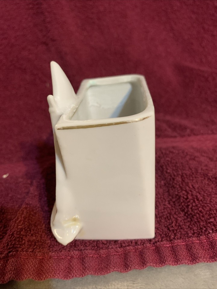 Vintage Sailboat Ship Nautical Card Deck Cigarette Pack Holder Made in