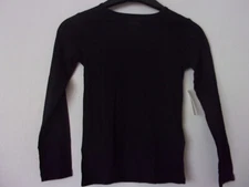 New 32 Degrees Heat Kids Black Thermal Base Layer Top Size: S 6-7 Years