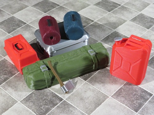 1/10th scale rc crawler accessories, adventure pack! 7pc scale roof set . - Picture 13 of 20