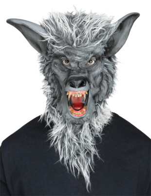 Gorilla  Deluxe  Mask With Teeth - Fun World